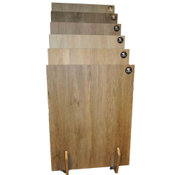 LVT imitative wood floor display