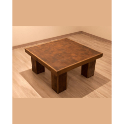 Coffee Table end-grain wood