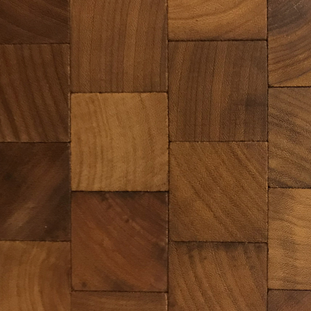 Iroko | Solid end-grain wood floor |Traditional know-how
