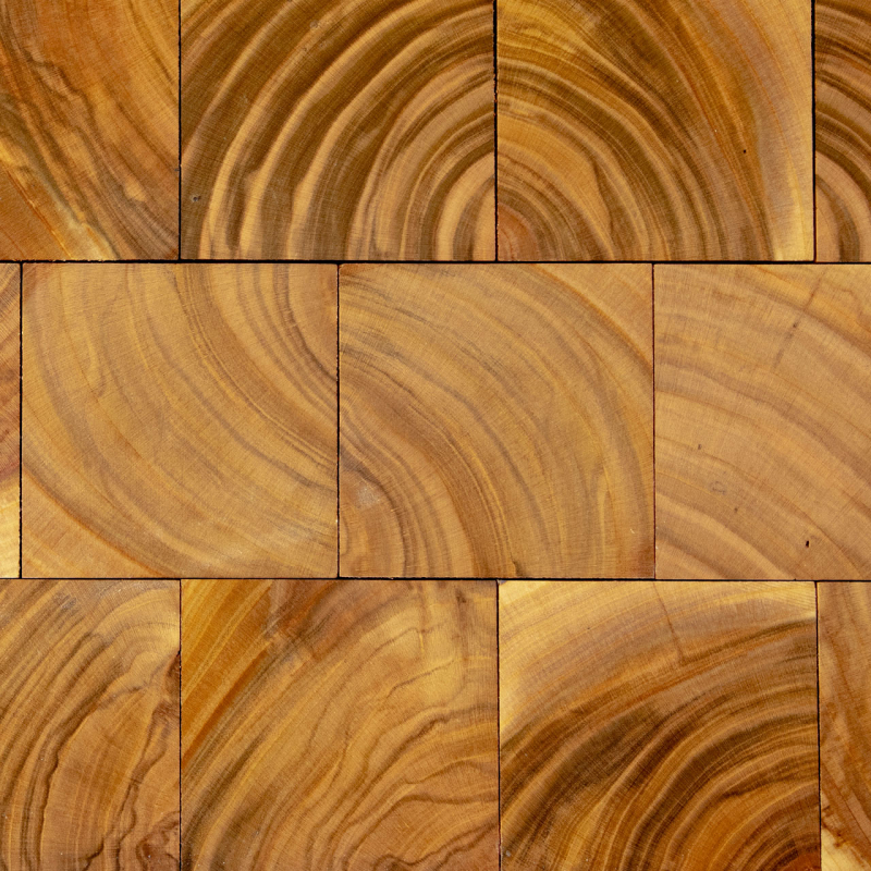 Cherry Wood Flooring| Completely customizable solid end-grain floor