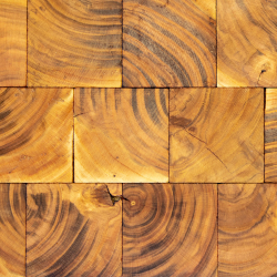 Cherry Wood Flooring| Completely customizable solid end-grain floor with vintage texture