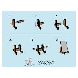 Support smartphone - Réemploi