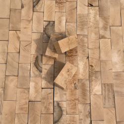 Pavés extérieur en bois de bout – Chêne massif